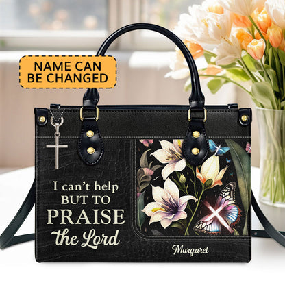 Christian Faith - Personalized Leather Handbag GMJSLB200044