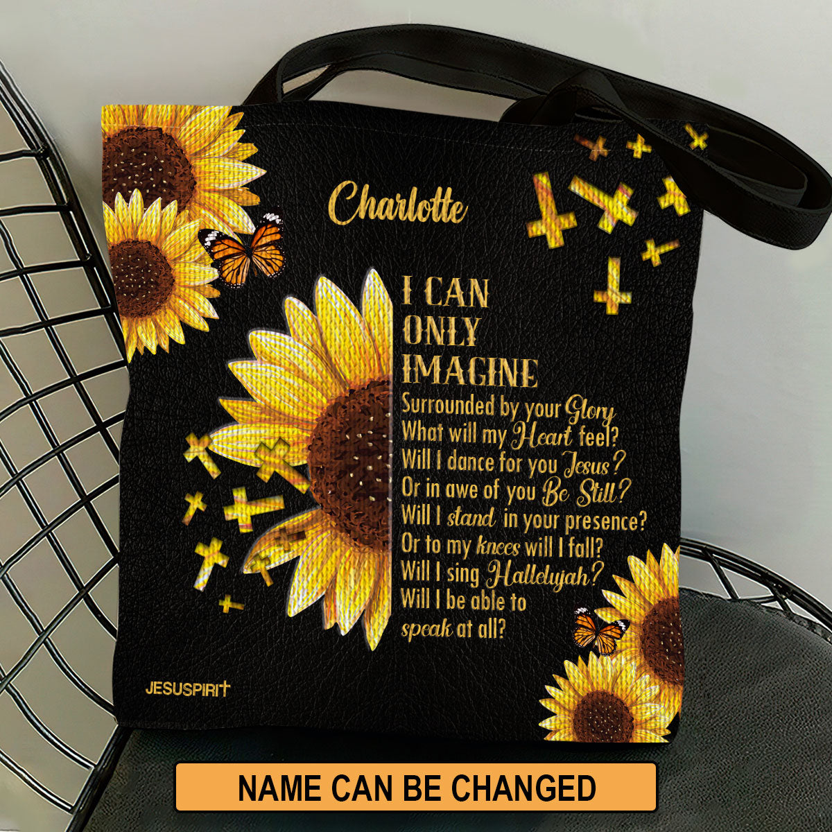 I Can Only Imagine - Personalized Christian Tote Bag GTTJS10080