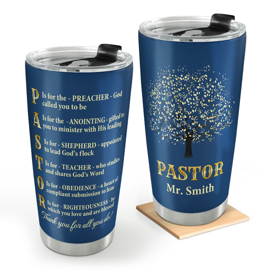 Jesus Spirit Faith - Personalized Stainless Steel Tumbler
