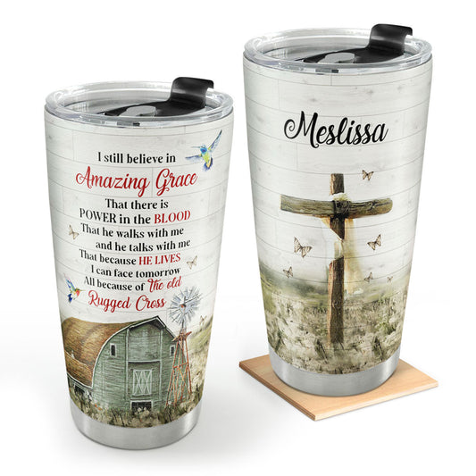 Amazing Grace - Inspirational Christian Tumbler