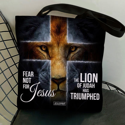 Fear Not - Christian Tote Bag - Inspirational Faith Design GTTJS10169