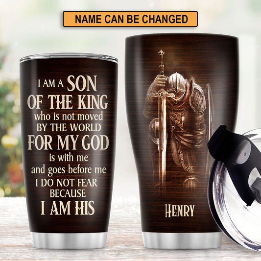 Faith Quote - Personalized Stainless Steel Tumbler