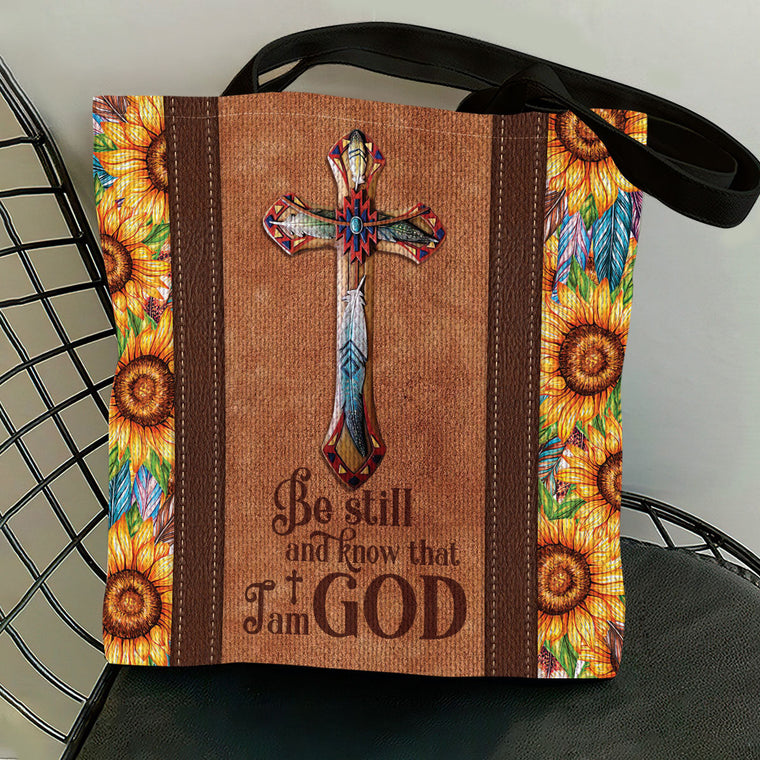 Be Still and Know - Tote Bag Psalm 46:10 Faith Gift GTTJS10351