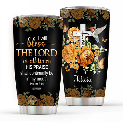 Faith-Inspired - Personalized Stainless Steel Tumbler