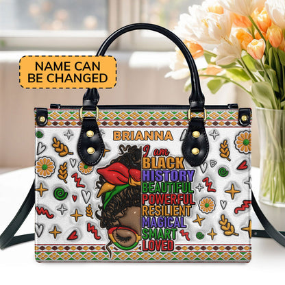 Faith-Inspired - Personalized Leather Handbag for Women GMJSLB200020