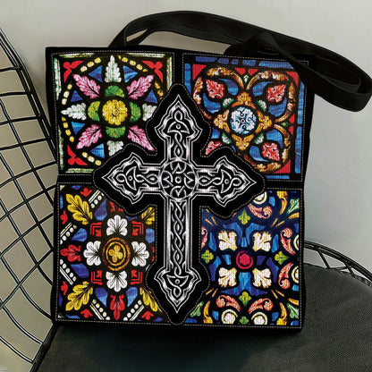 Inspirational Faith - Cross Design Tote Bag GTTJS10353