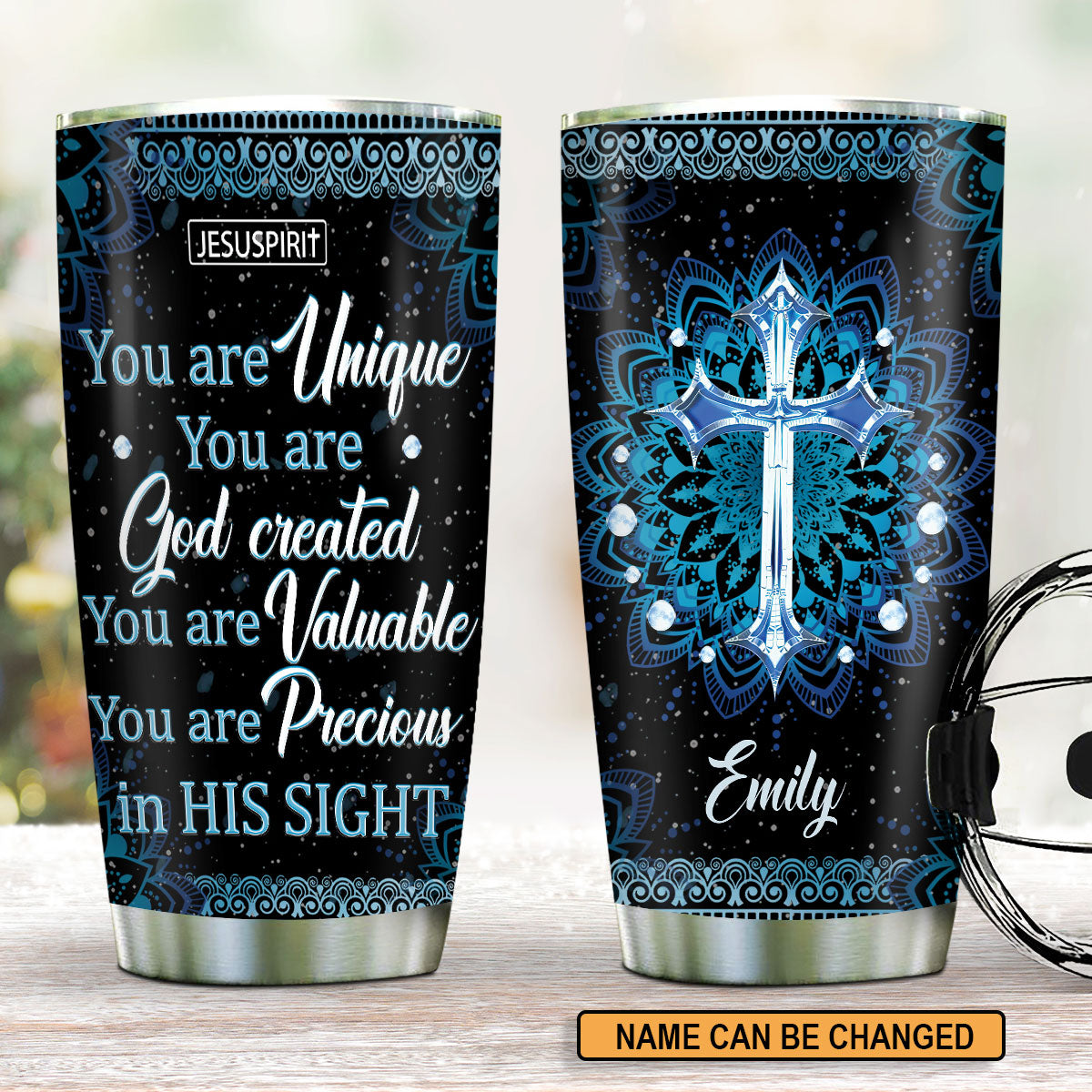 You Are Precious in His Sight - Personalized Tumbler