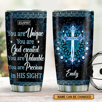 You Are Precious in His Sight - Personalized Tumbler