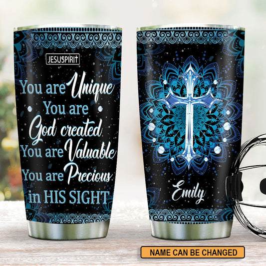 You Are Precious in His Sight - Personalized Tumbler