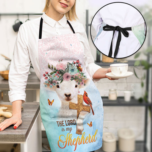 Psalm 23:1 Gift for Women - Inspirational Apron