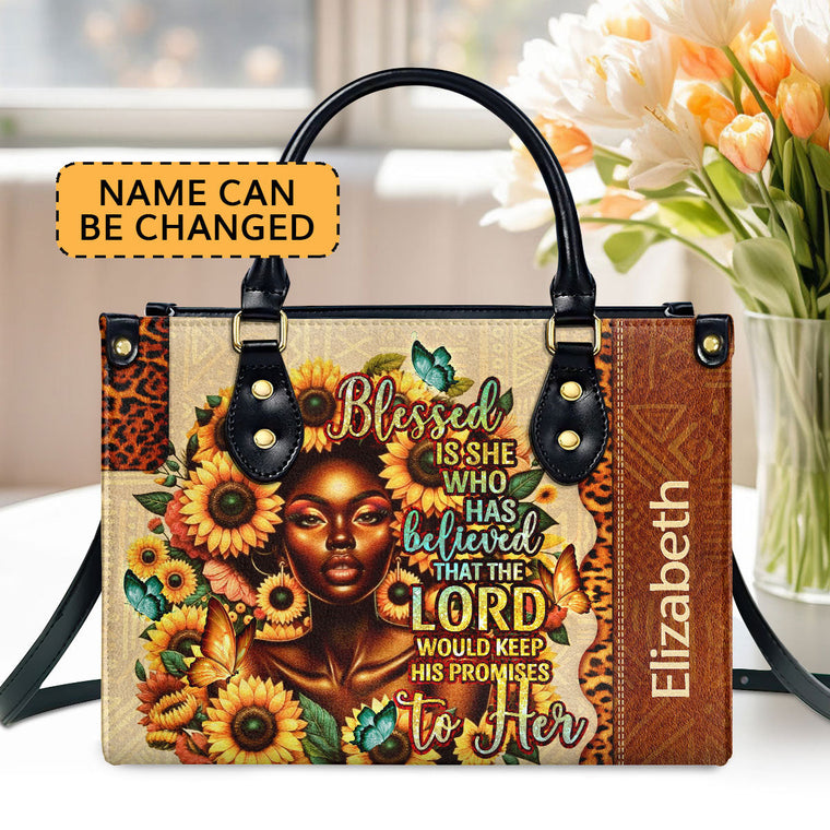 Faith-Inspired - Personalized Leather Handbag GMJSLB200009