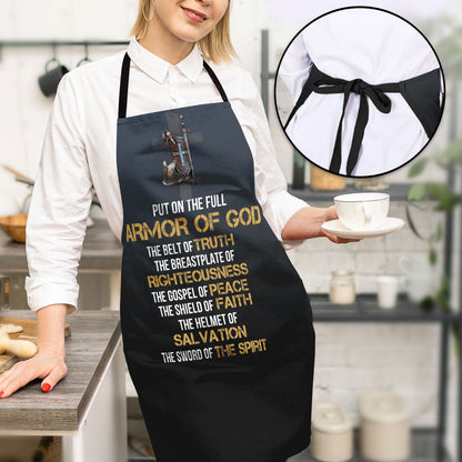 Full Armor of God - Faithful Kitchen Apron