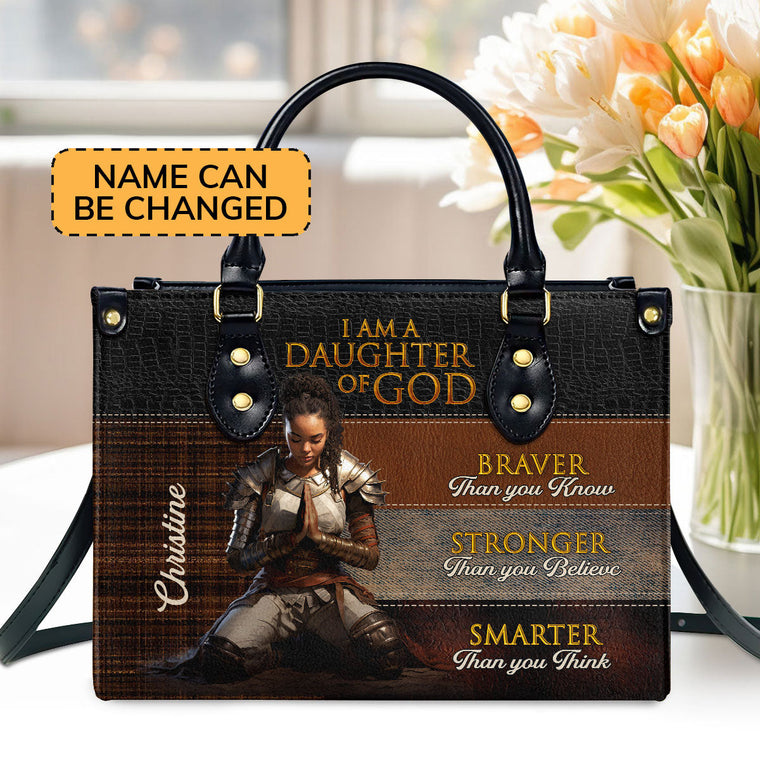 Faith-Inspired - Personalized Leather Handbag GMJSLB200031