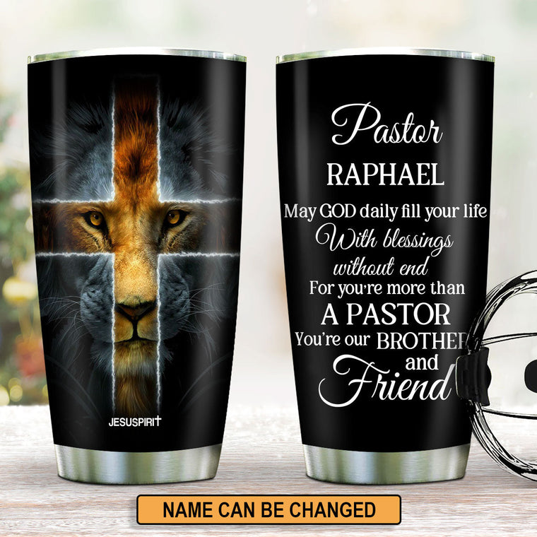 Brother and Friend - Inspirational Stainless Steel Tumbler