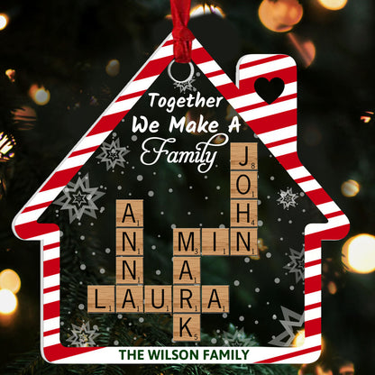 Family Theme - Personalized Acrylic Ornament GOJS10111