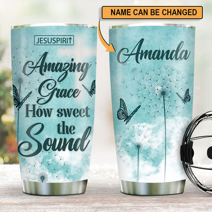 Amazing Grace - Personalized Stainless Steel Tumbler