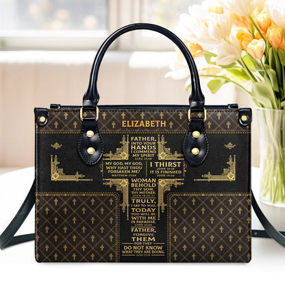 Faith-Inspired - Personalized Leather Handbag GMJSLB200001