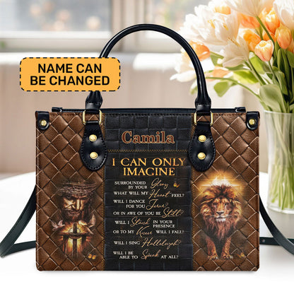 Faith-Inspired - Personalized Leather Handbag GMJSLB200088