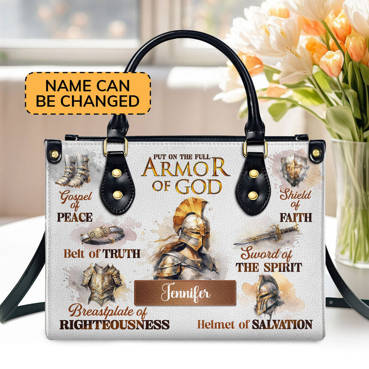 Faith-Based Gift - Personalized Leather Handbag GMJSLB200010