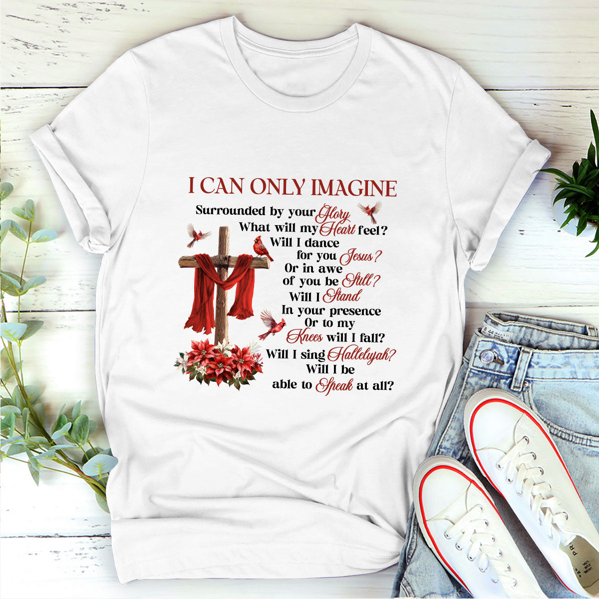 I Can Only Imagine - Christian Unisex T-Shirt GMJSTS200115