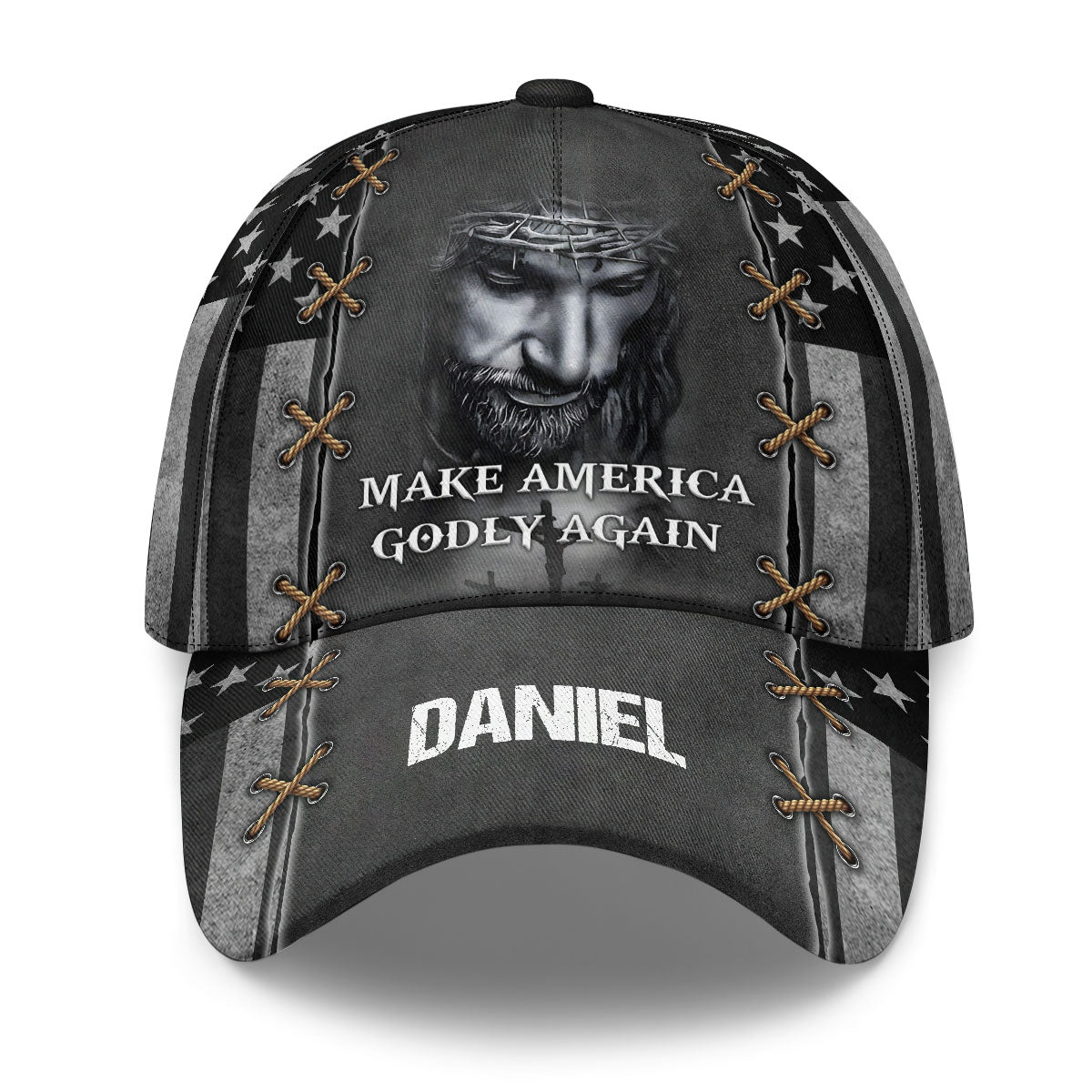Make America Godly Again - Personalized Classic Cap Faith