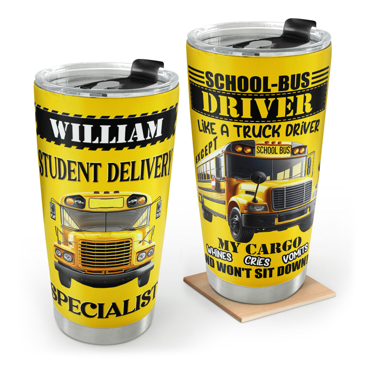 Thank You Bus Driver - Personalized Tumbler
