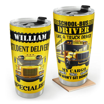 Thank You Bus Driver - Personalized Tumbler