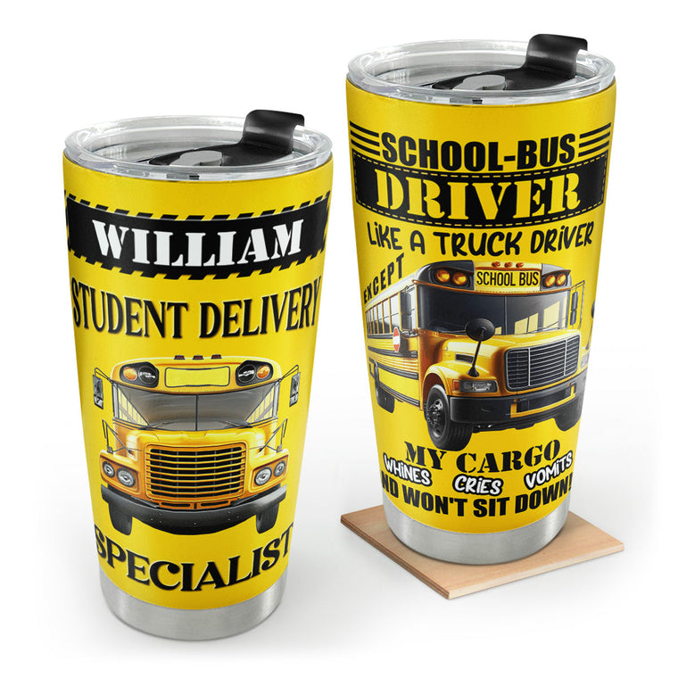 Thank You Bus Driver - Personalized Tumbler
