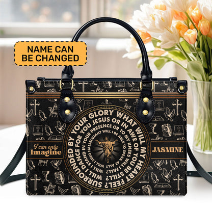 Faith-Inspired - Personalized Leather Handbag GMJSLB200099