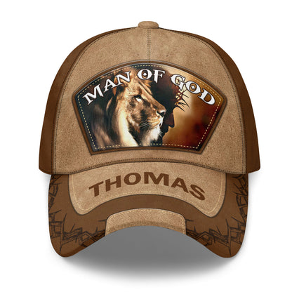 Man Of God - Personalized Classic Cap