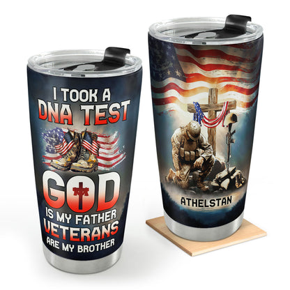 Veteran Gift - Personalized Stainless Steel Tumbler