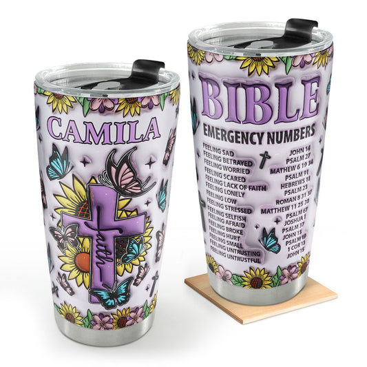 Faith-Inspired - Personalized Stainless Steel Tumbler GSTJS10201