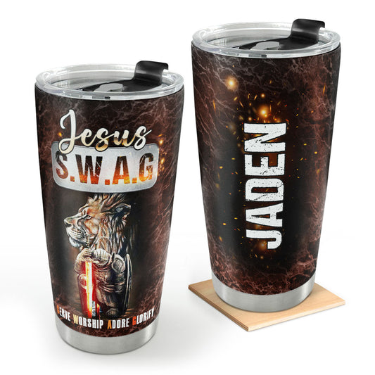 Faith Quote - Personalized Stainless Steel Tumbler 20oz GSTJS10175