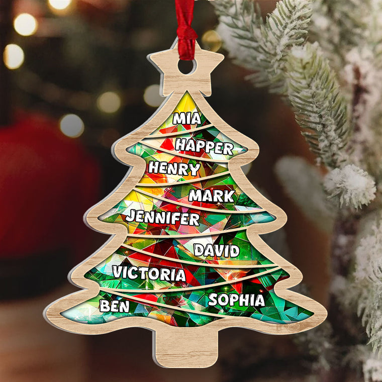 Christmas Gift - Personalized Acrylic Ornament GOJS10128