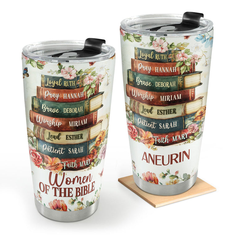 Women Of The Bible - Personalized Stainless Steel Tumbler