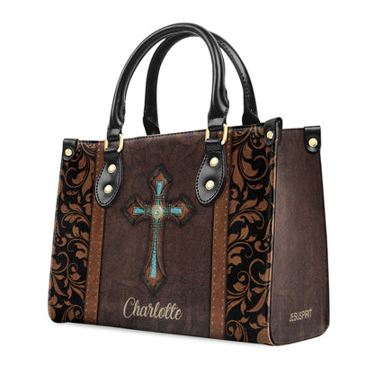 Faith-Inspired - Personalized Leather Handbag GMJSLB200108