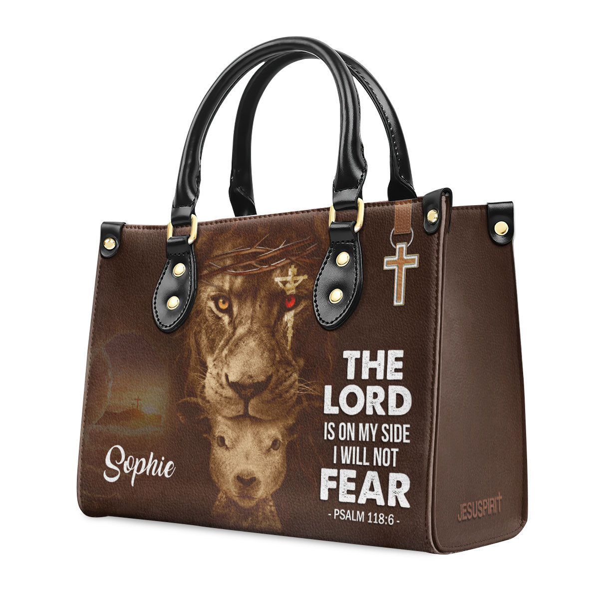 Faith-Inspired - Personalized Leather Handbag for Women GMJSLB200082