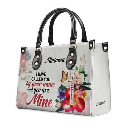 Faith-Inspired - Personalized Leather Handbag GMJSLB200091