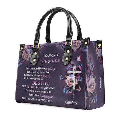 Faith-Inspired - Personalized Leather Handbag for Women GMJSLB200096