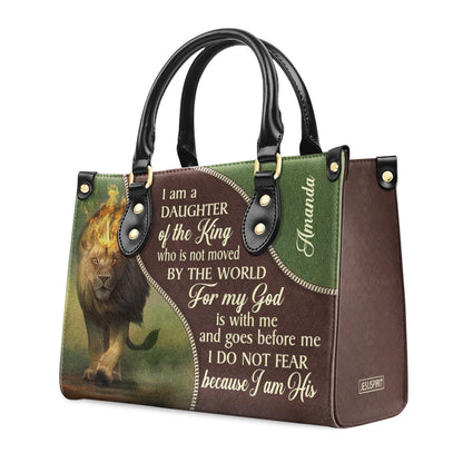 Faith-Based Gift for Daughter - Personalized Leather Handbag GMJSLB200096