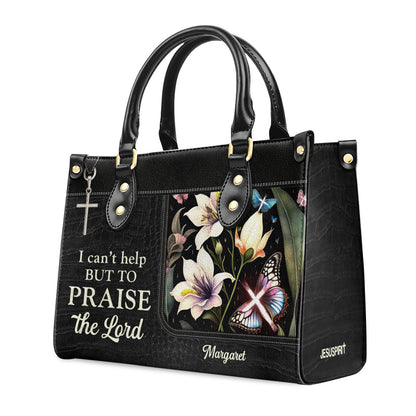 Christian Faith - Personalized Leather Handbag GMJSLB200044