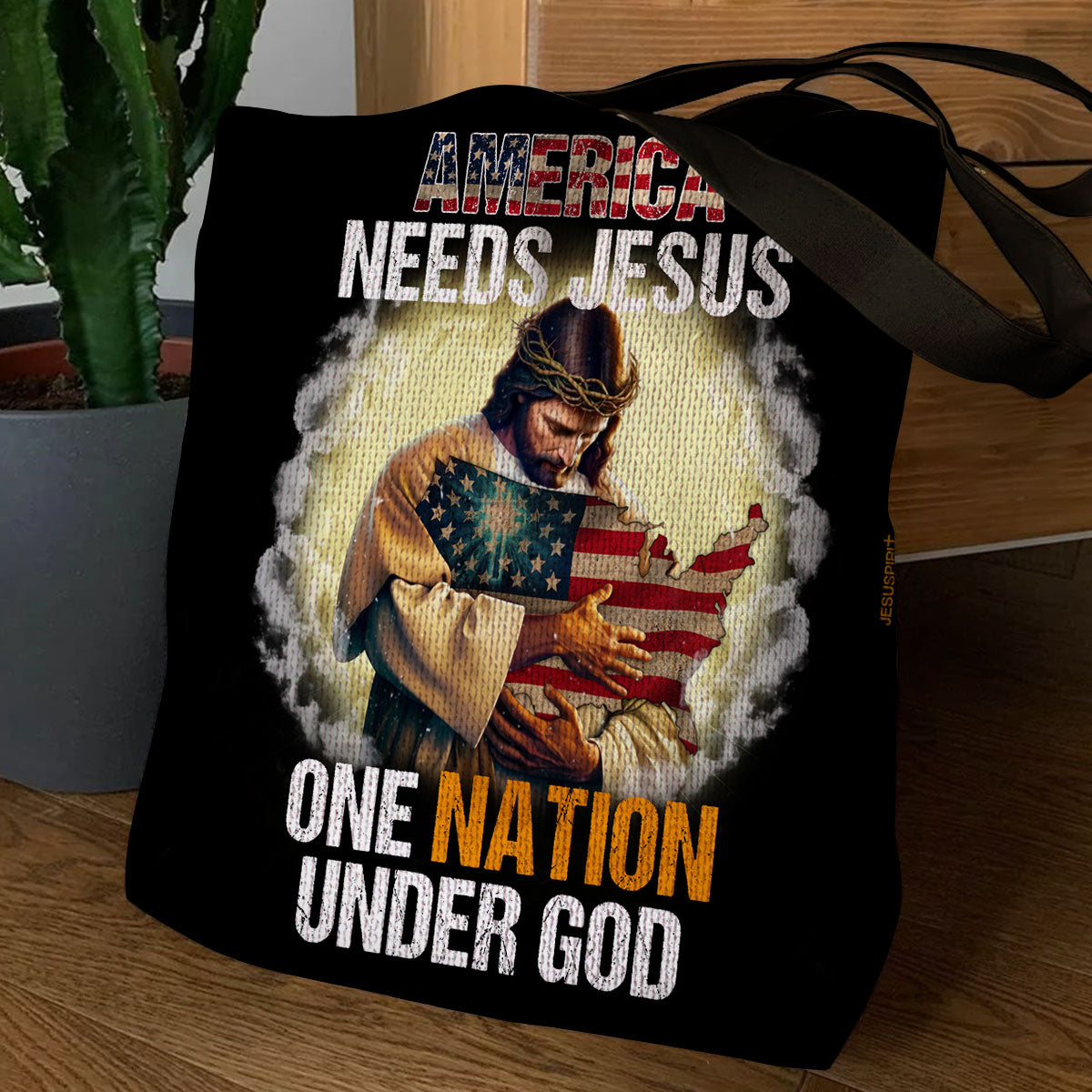 One Nation Under God - Inspirational Tote Bag GTTJS10012