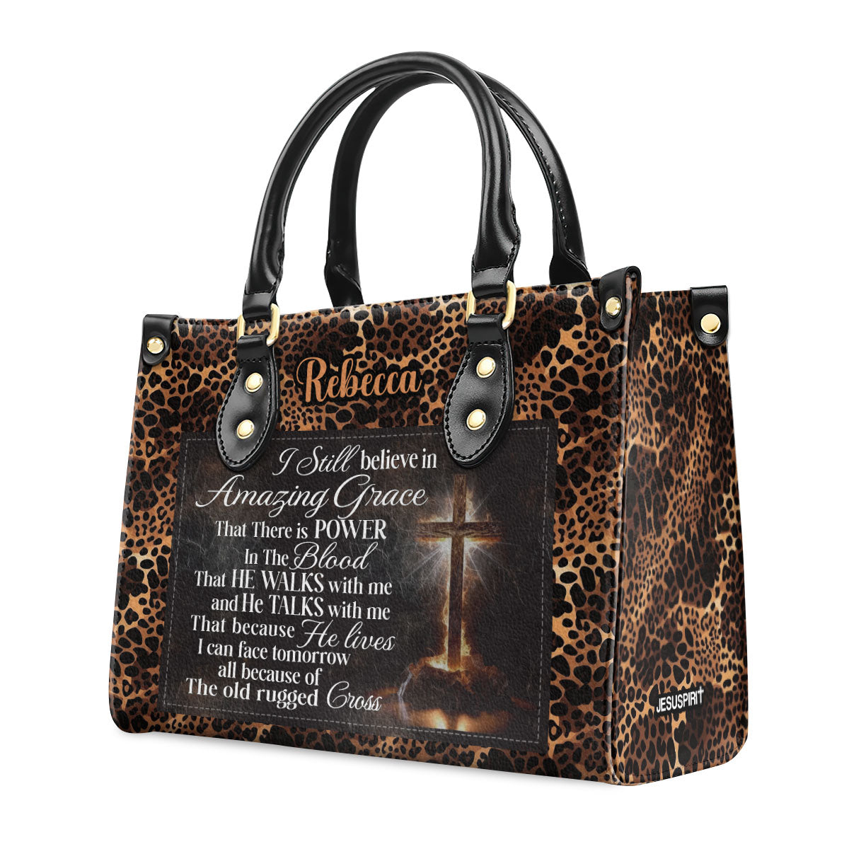 Faith-Inspired - Personalized Leather Handbag GMJSLB200020