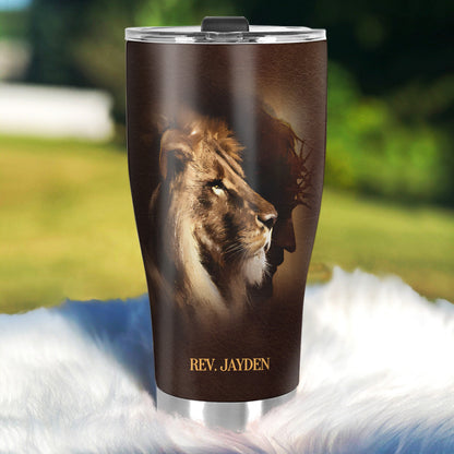 Obedience and Righteousness - Personalized Tumbler for Pastor