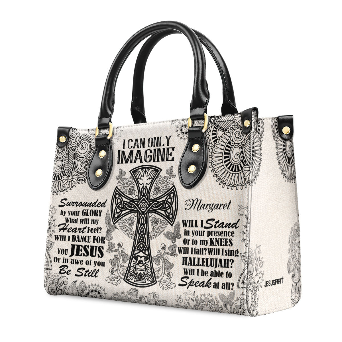 Inspirational Faith - Personalized Leather Handbag GMJSLB200027