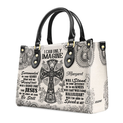 Inspirational Faith - Personalized Leather Handbag GMJSLB200027