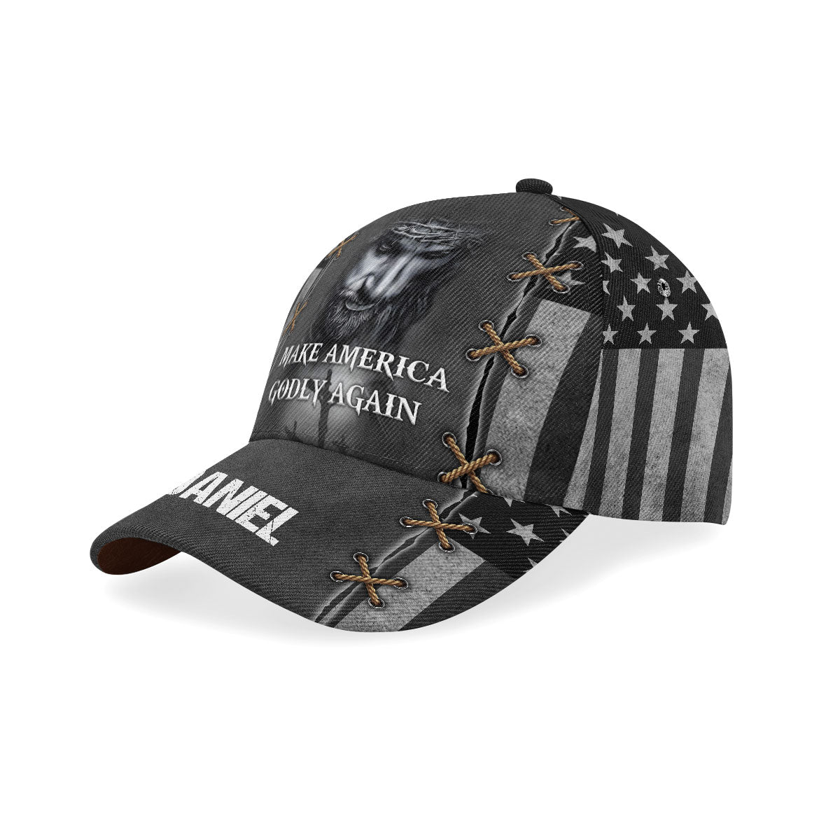 Make America Godly Again - Personalized Classic Cap Faith