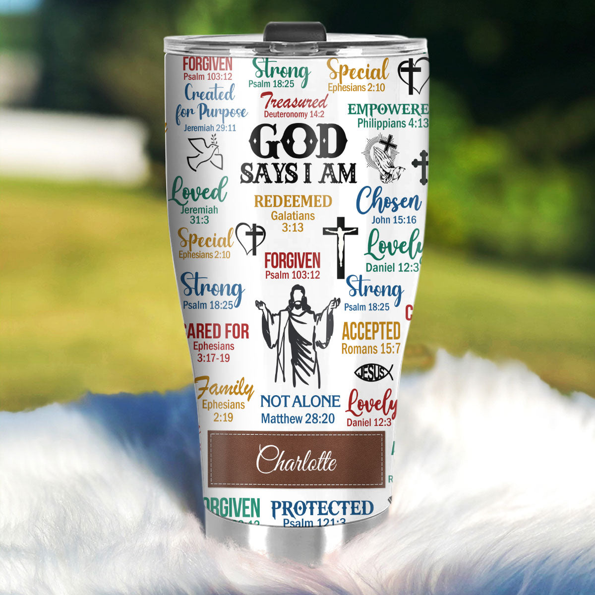 What God Says About You - Personalized Tumbler