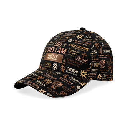 God Says I Am - Personalized Classic Cap - Christian Faith Gift for Women