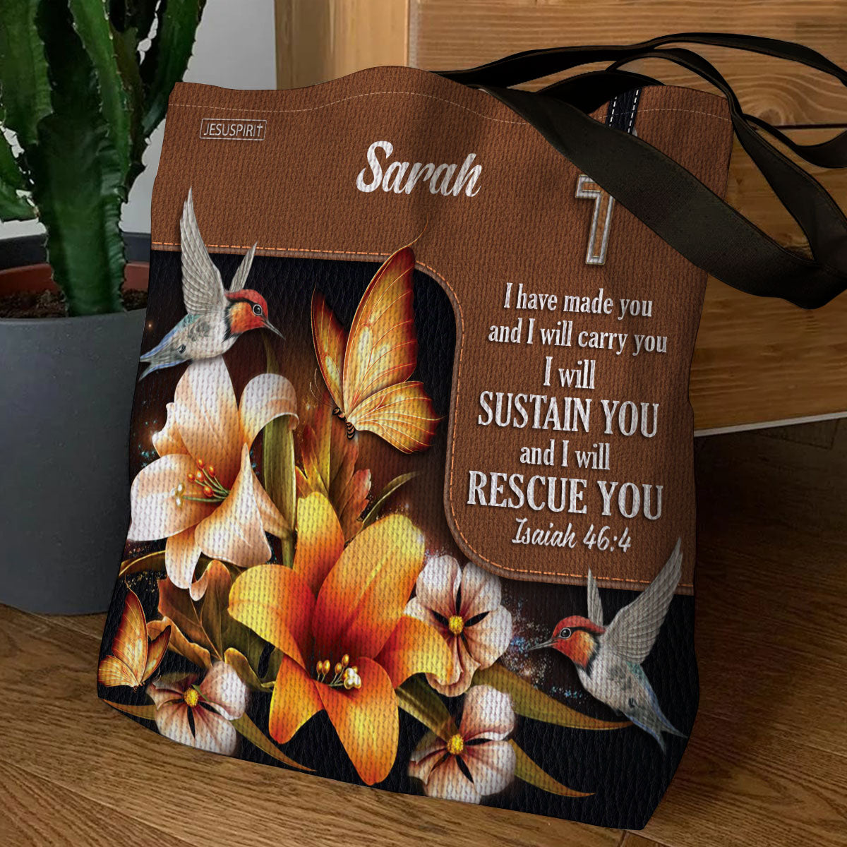 I Have Made You And I Will Carry You - Personalized Tote Bag GTTJS10131